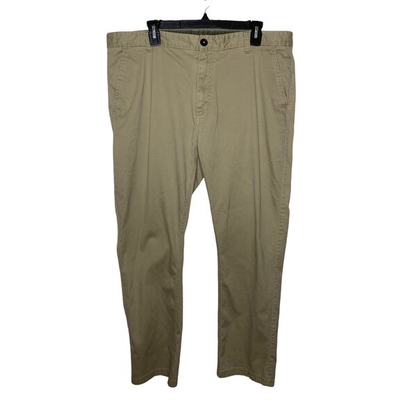 Oakley Khaki Pants Custom Fit Flat Front Men's 38 New w/out Tags - Picture 1 of 7